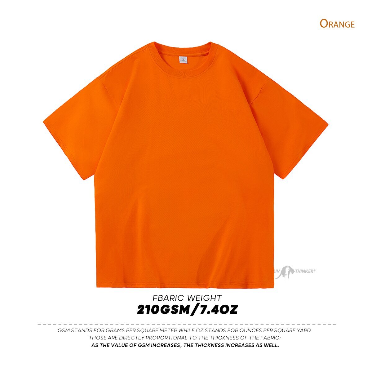 Casual Oversized Heavy Cotton t-shirt - Antonios