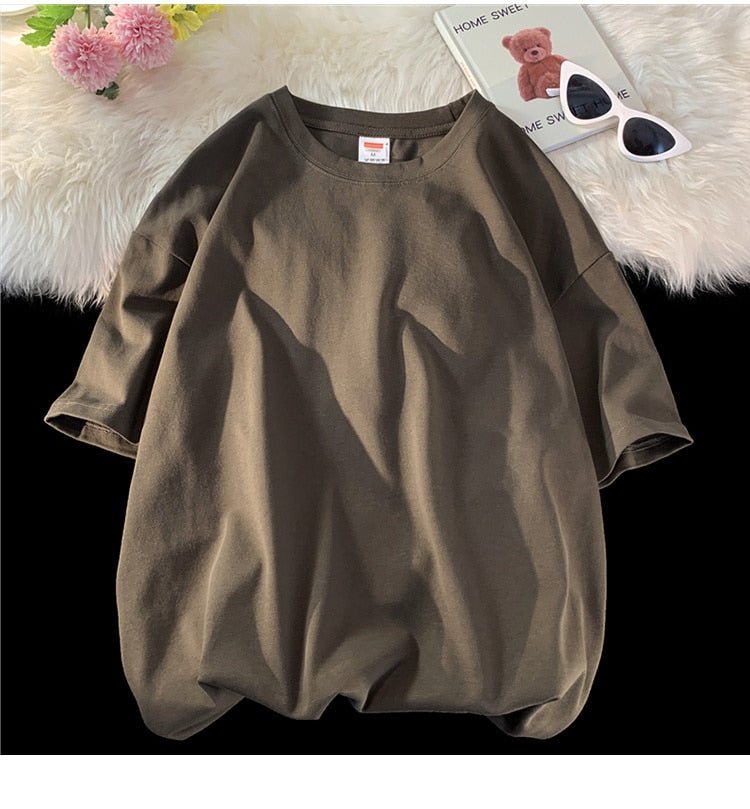 Casual Oversized Heavy Cotton t-shirt - Antonios