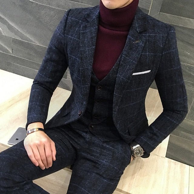 Duncan Formal Suit (3 Pieces) - Antonios