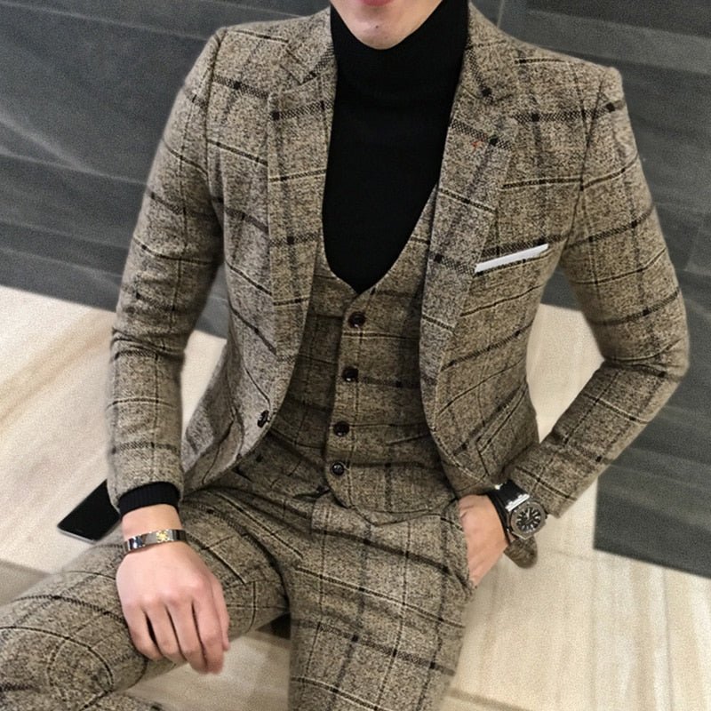 Duncan Formal Suit (3 Pieces) - Antonios