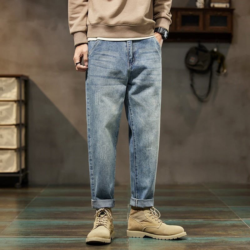 Loose Fit Streetwear Jeans - Antonios