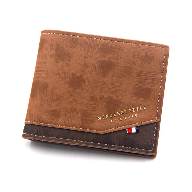Business Style Wallet crafted from premium ecological leather with slim design.