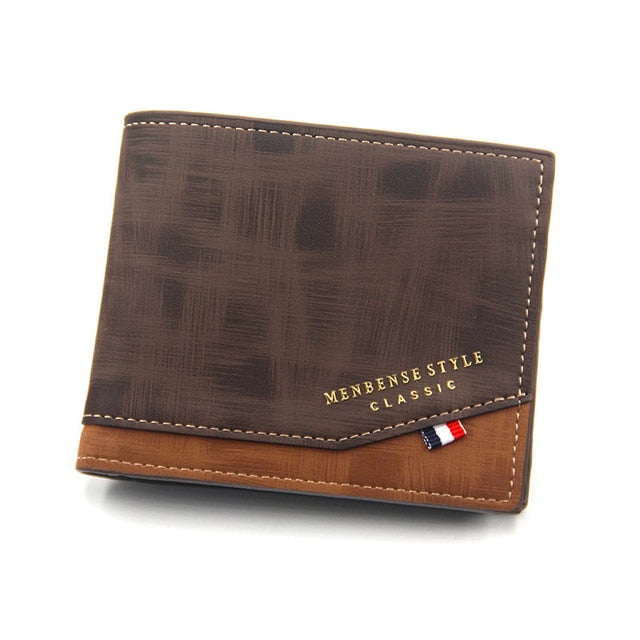 Business Style Wallet in premium ecological leather with embossed logo.