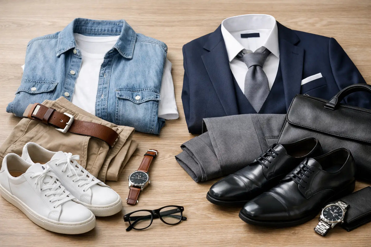 Men's Casual and Elegant Clothes That Work Harder