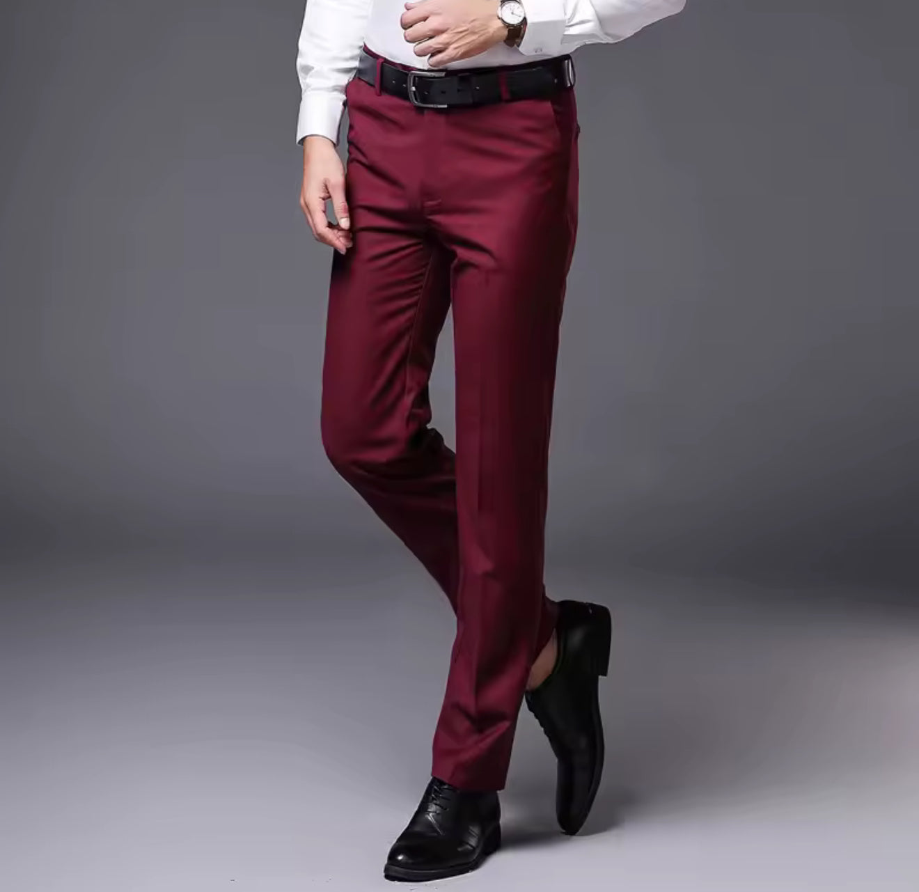 Red & burgundy pants collection