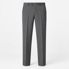 Men's Stretch Dress Pants in Two Lengths — Dark Gray (Full Length), product cover