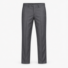 Men's Woven Stretch Straight-Leg Dress Pants — Gray, product cover