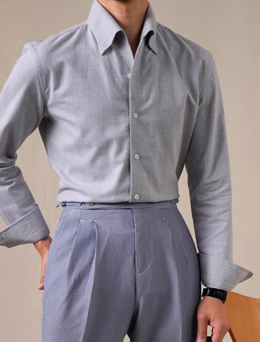 100% Cotton blend italian style shirt - Antonios