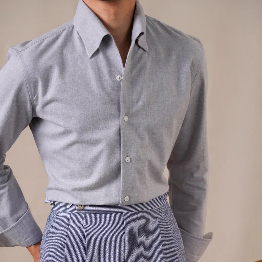 100% Cotton blend italian style shirt - Antonios