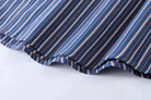 100% Cotton blend korean striped shirt - Antonios
