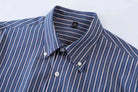 100% Cotton blend korean striped shirt - Antonios