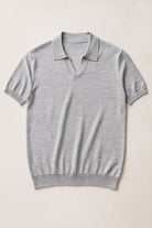 100% Merino wool casual polo t-shirt - Antonios