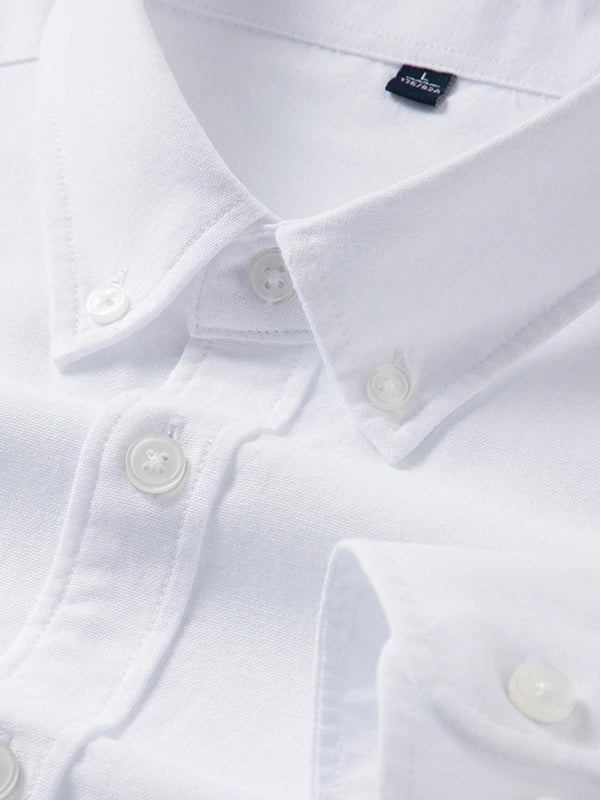 Camisa de negocios de manga larga con botones «Ramón»
