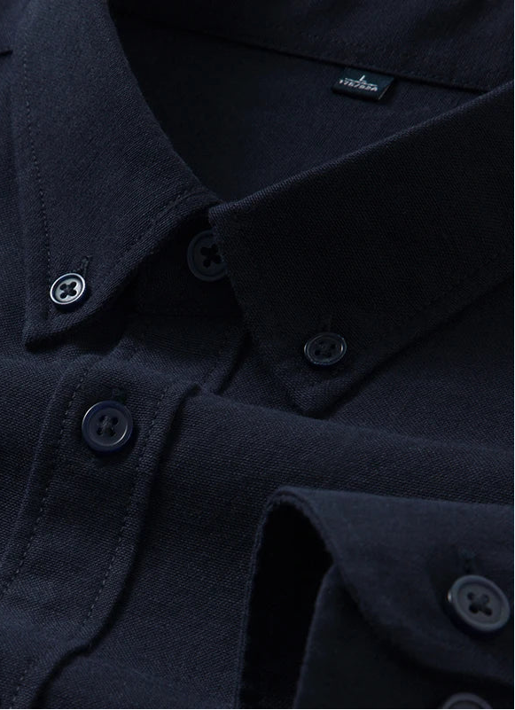 Camisa de negocios de manga larga con botones «Ramón»