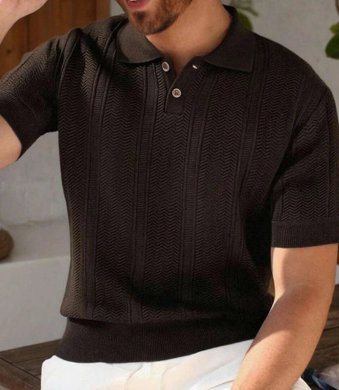 Camiseta de golf de verano con cuello polo