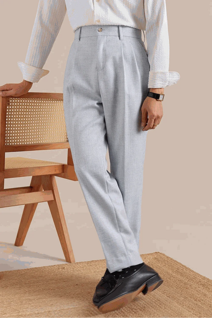 Antonios classic business pants in british tailored fit, smart casual style.