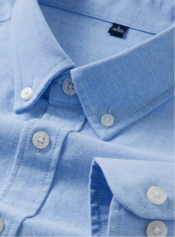 Camisa de negocios de manga larga con botones «Ramón»