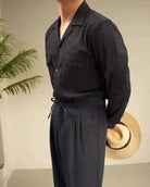 Airy cuban - collar beach shirt - Antonios