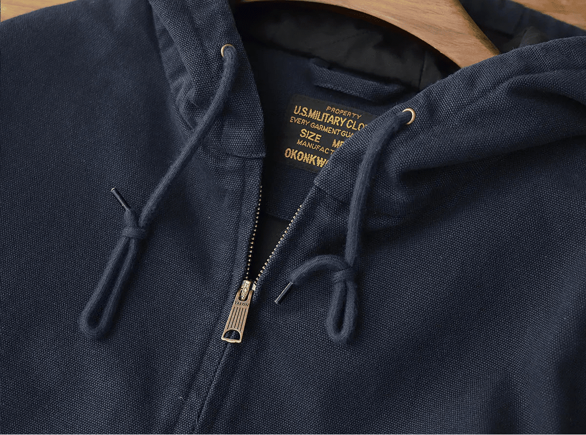 America retro hoodie with multi - pocket - Antonios