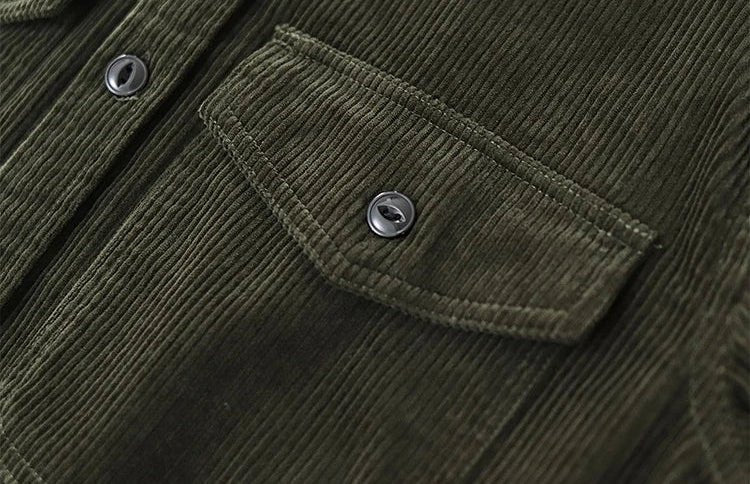 American 80s corduroy autumn jacket - Antonios