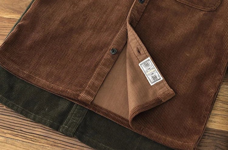 American 80s corduroy autumn jacket - Antonios