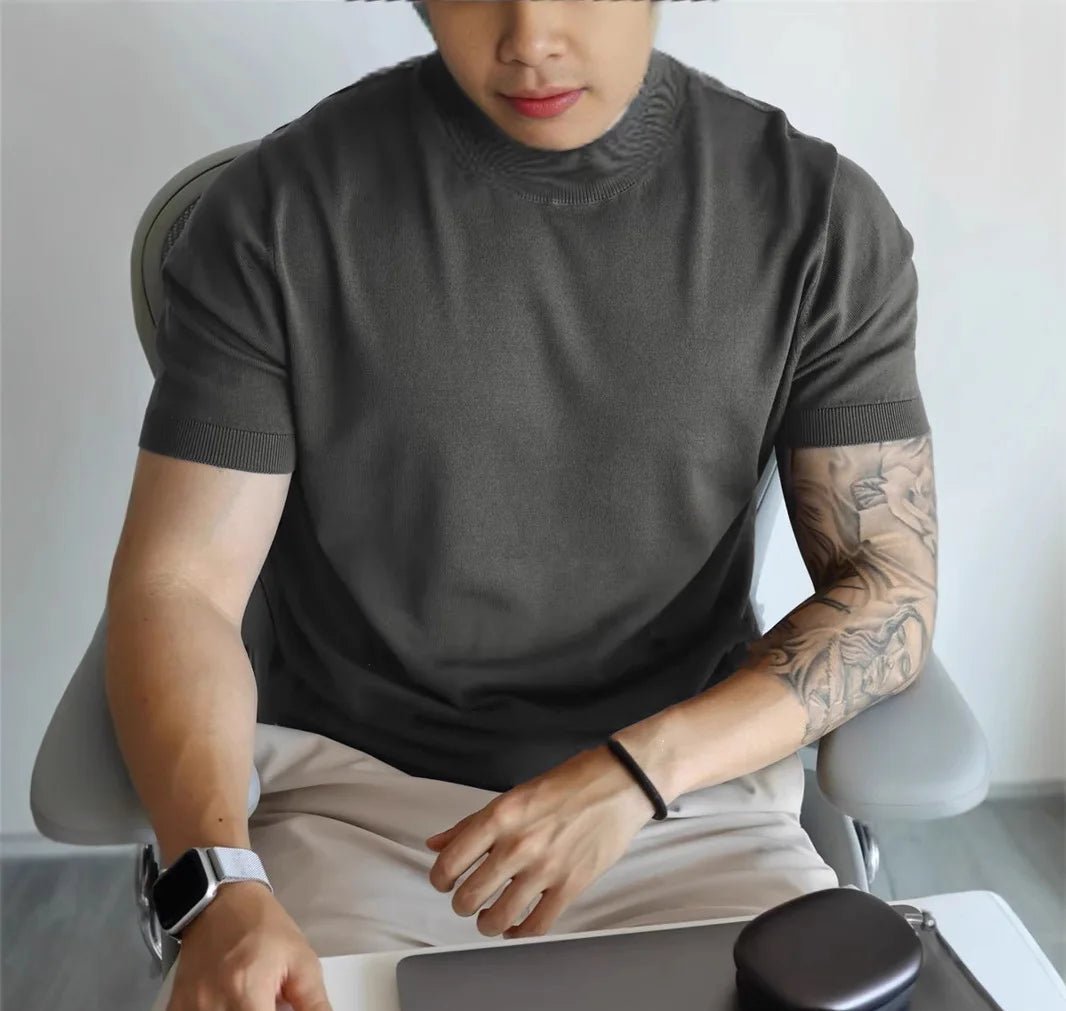 American cotton summer casual t-shirt - Antonios