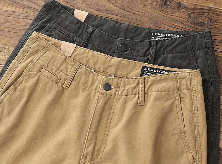 American retro 100% cotton casual pants - Antonios