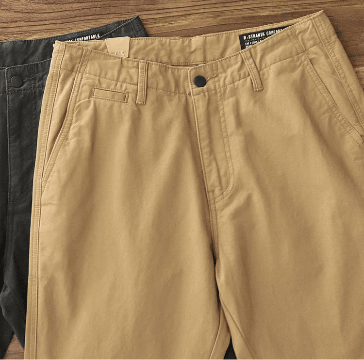 American retro 100% cotton casual pants - Antonios