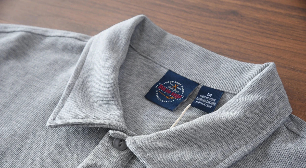 American retro 96% cotton shirt - Antonios