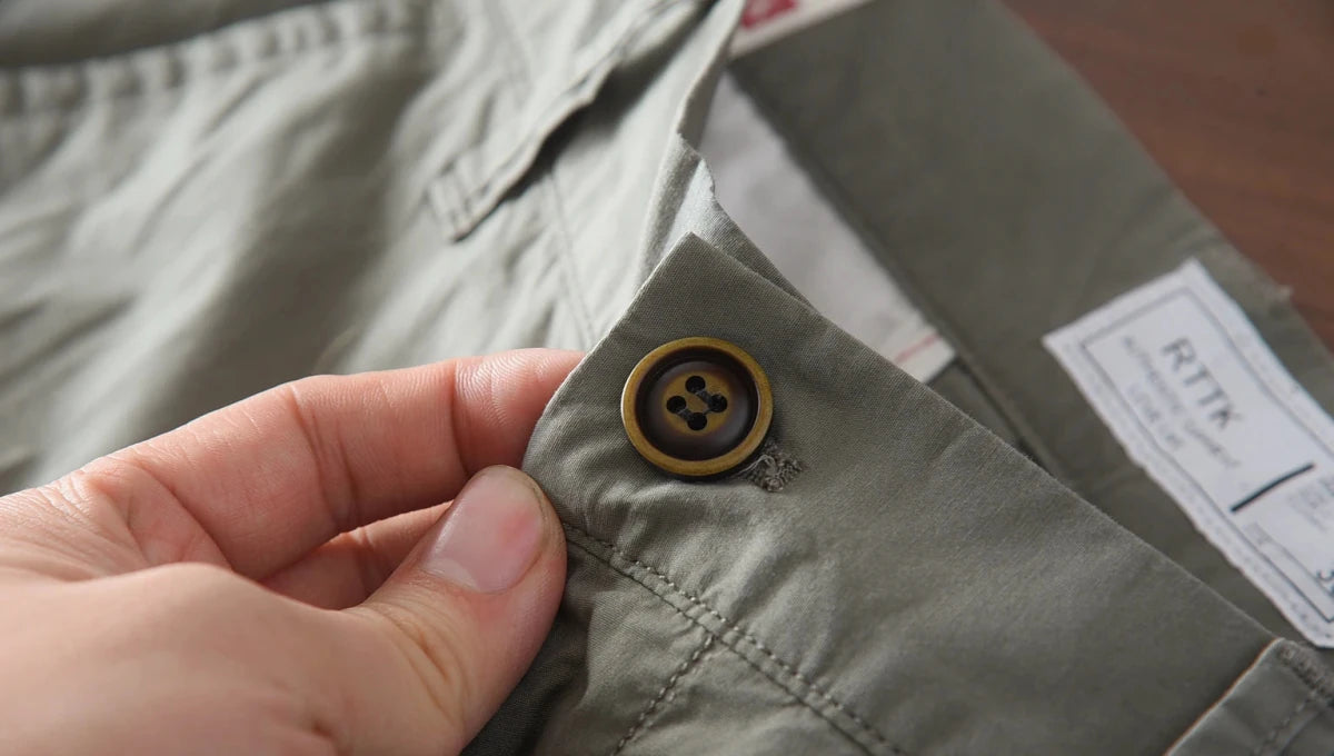 American retro fit - elastic pants - Antonios