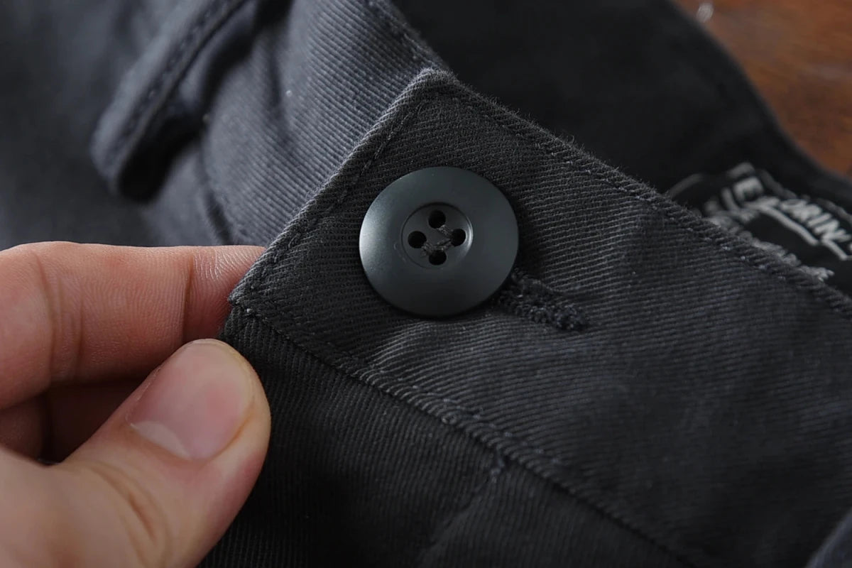 American retro japanese cotton pants - Antonios