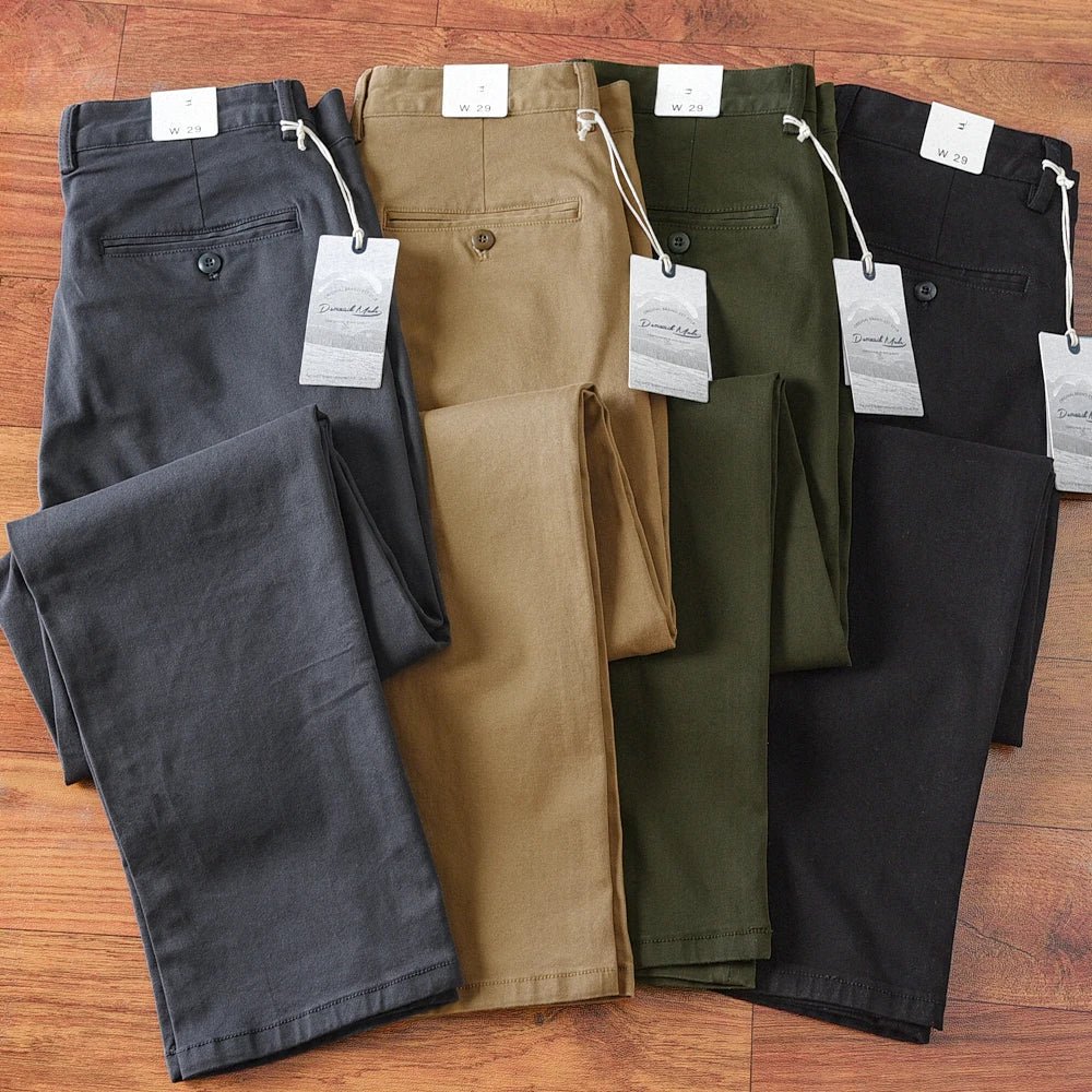 American retro japanese cotton pants - Antonios