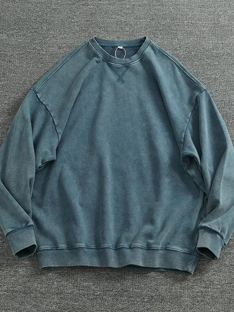 American retro oversized sweater - Antonios