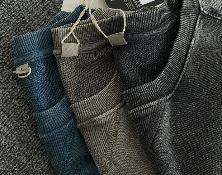 American retro oversized sweater - Antonios