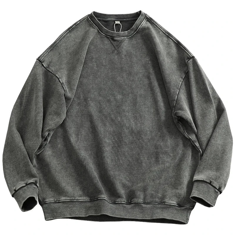 American retro oversized sweater - Antonios