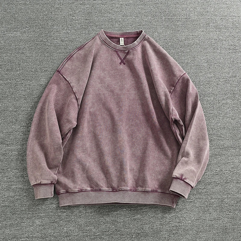 American retro oversized sweater - Antonios