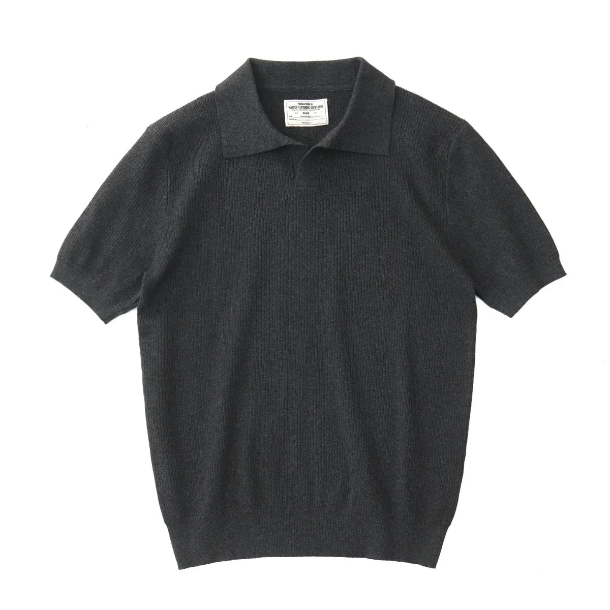 American retro polo golf t-shirt - AntoniosClothing - Dark gray