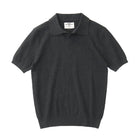 American retro polo golf t-shirt - AntoniosClothing - Dark gray