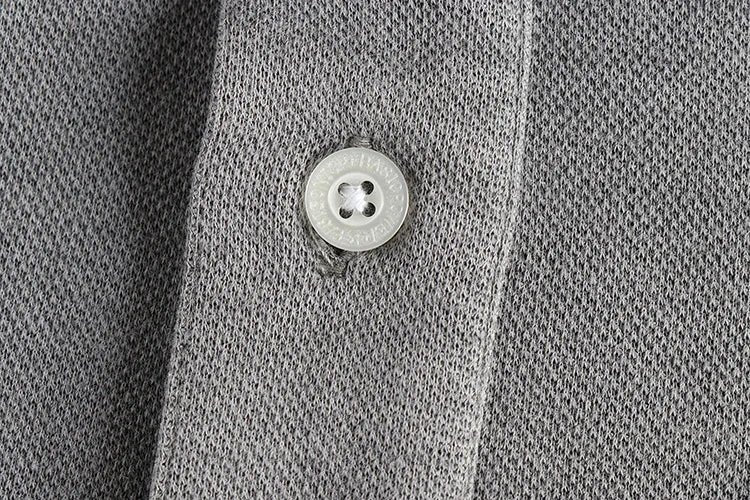 American retro polo long - sleeve t-shirt - Antonios