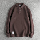 American retro polo long - sleeve t-shirt - Antonios