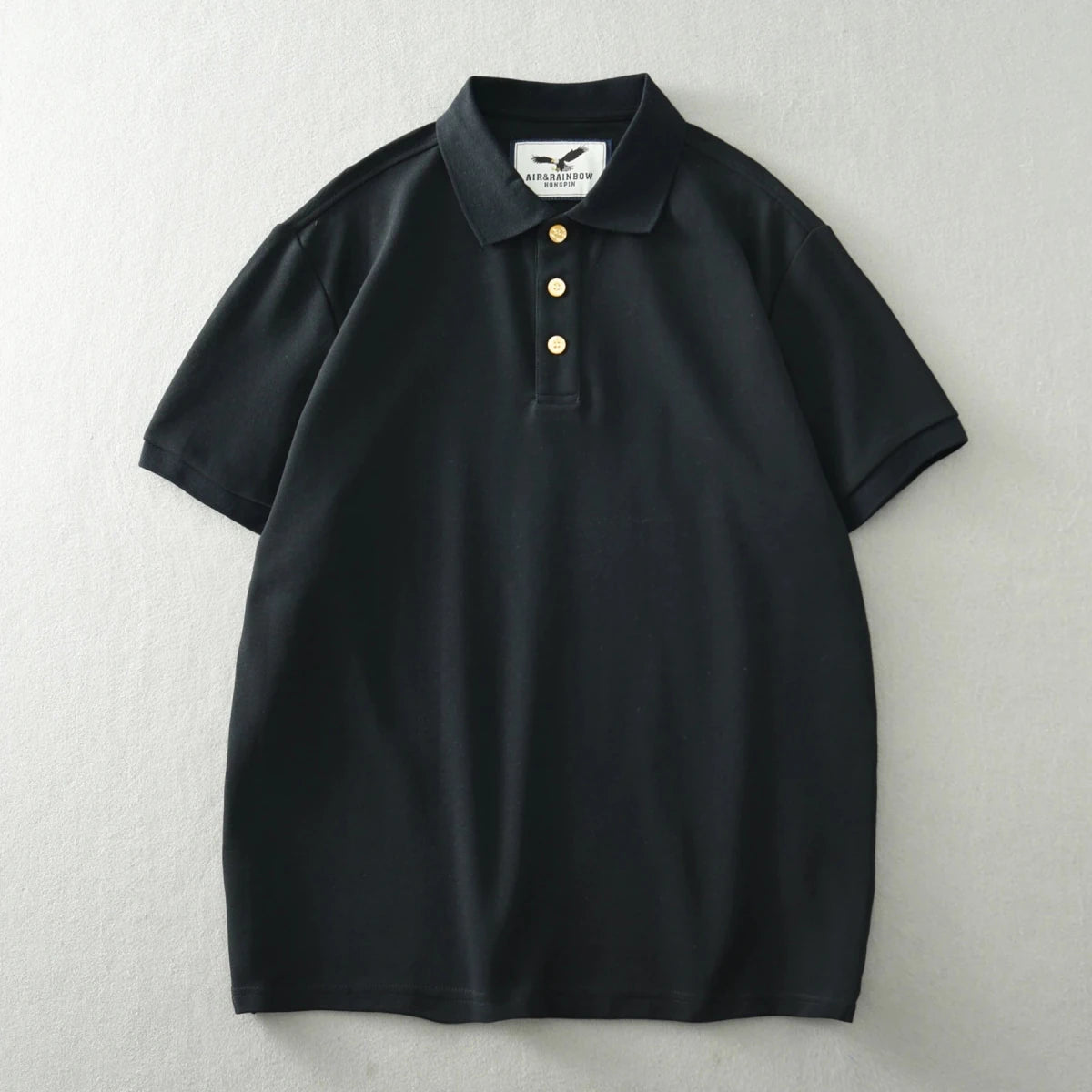 American retro short - sleeved business t-shirt - Antonios