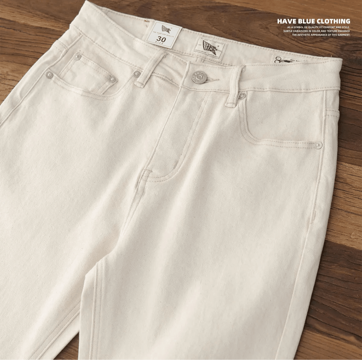 American retro straight fit pants - Antonios