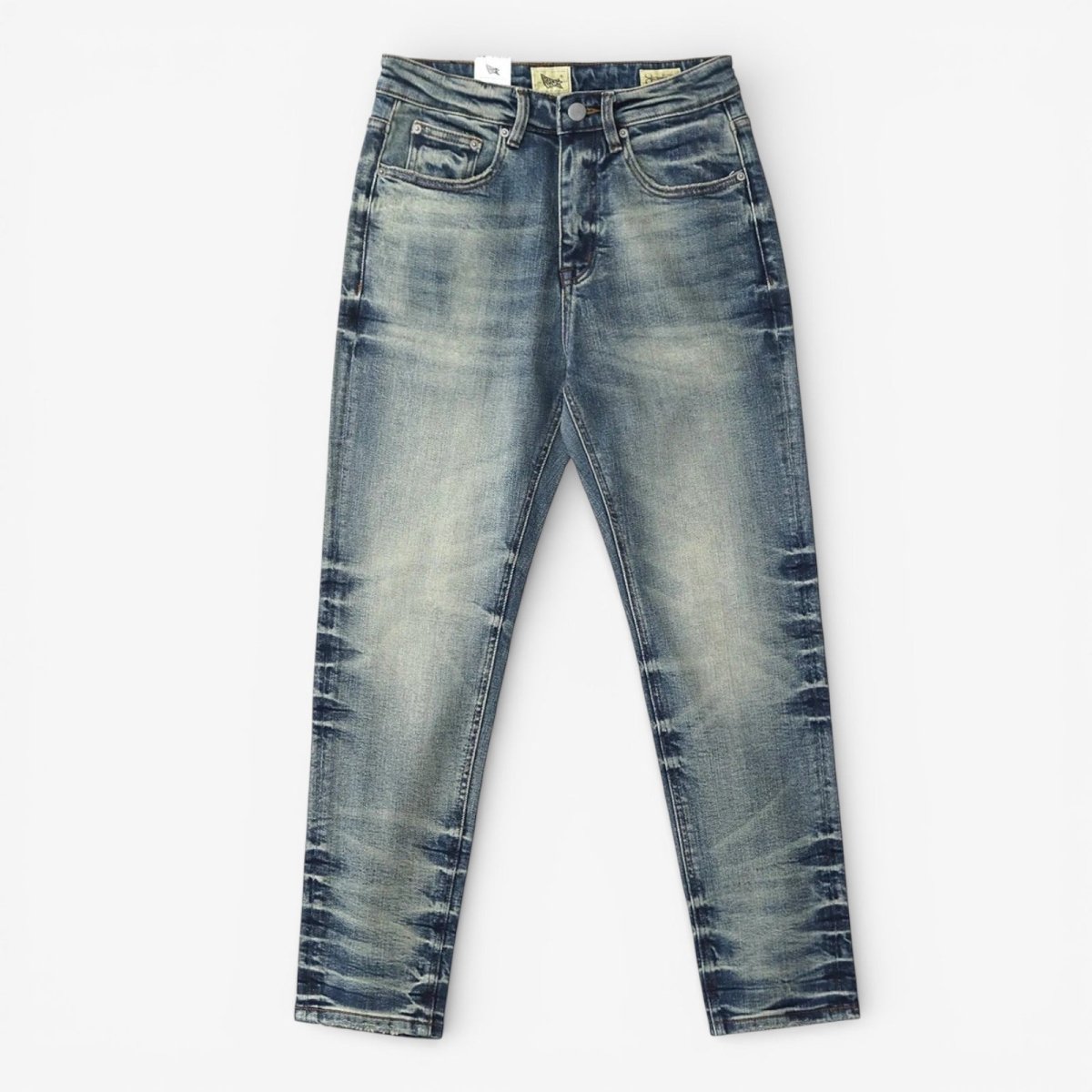 American Retro Vintage Straight - Leg Denim Jeans - Antonios
