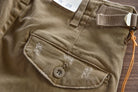 American retro woven cargo pants - Antonios