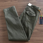 American retro woven cargo pants - Antonios