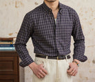 American style plaid elegant shirt - Antonios