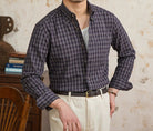 American style plaid elegant shirt - Antonios