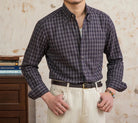 American style plaid elegant shirt - Antonios