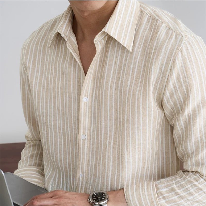 Angelo striped business shirt - Antonios