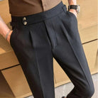 Ankle - length slim casual pants - Antonios